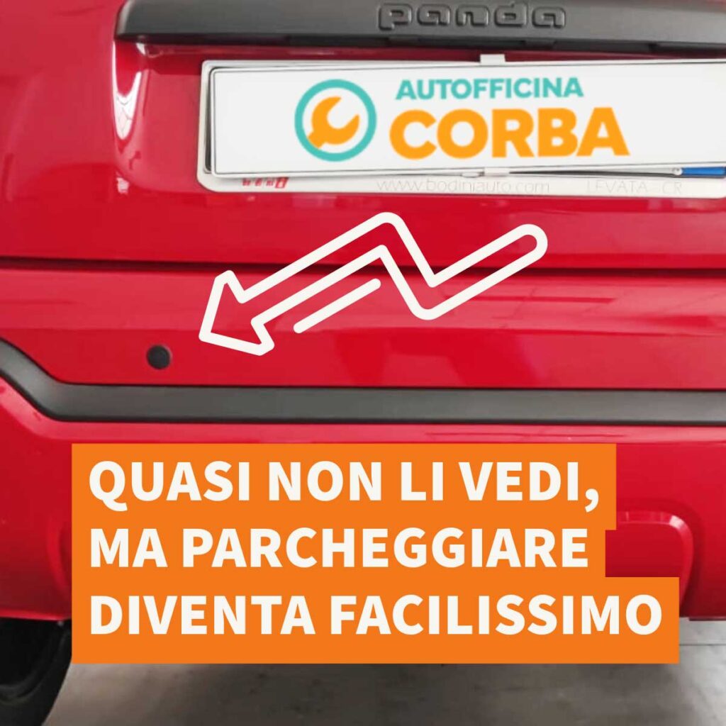 Sensori parcheggio quasi non si vedono