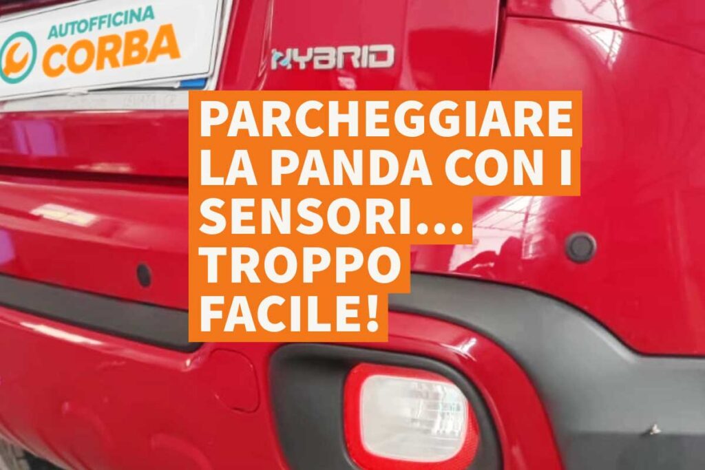 Sensori di parcheggio Panda